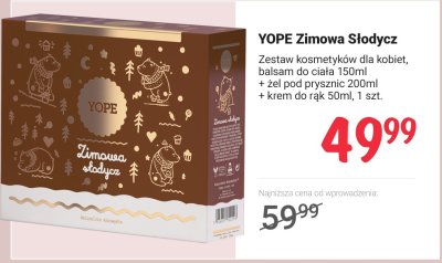 Zestaw kosmetyków dla kobiet Zimowa Słodycz  promocja w Rossmann