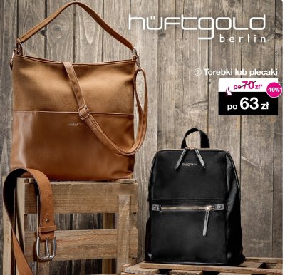 Torebki lub plecaki Nürtgold Berlin promocja w Woolworth