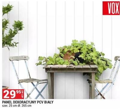 Panel dekoracyjny PCV biały promocja w Merkury Market