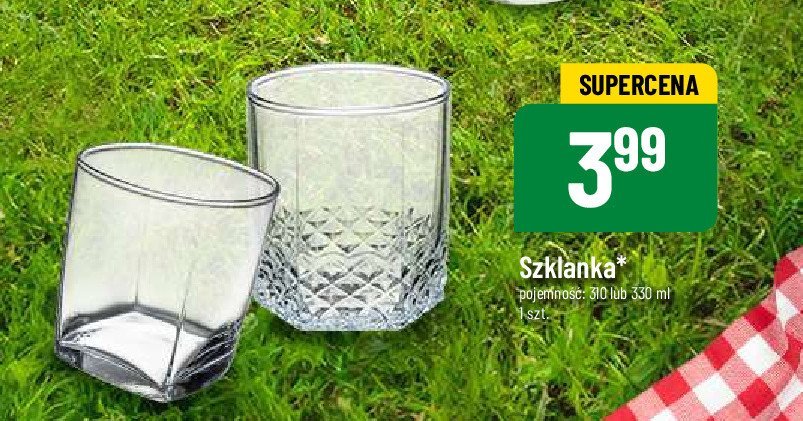 Szklanka 330 ml promocja