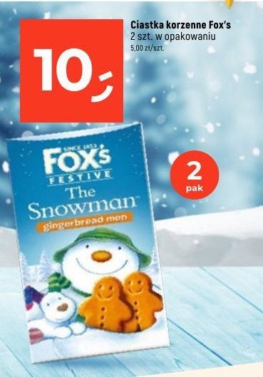 Ciastka korzenne Fox's promocja w Dealz