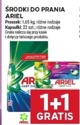Środki do prania Ariel promocja w Stokrotka