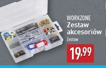 Zestaw akcesoriów WORKZONE promocja w Aldi