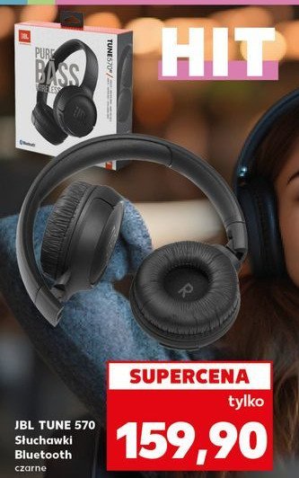 Słuchawki tune 570 Jbl promocja w Kaufland