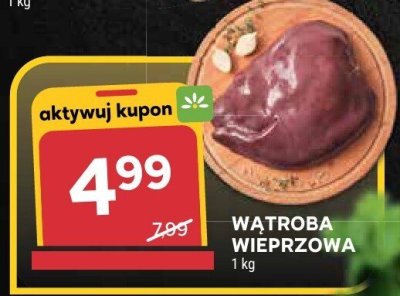 Wątroba wieprzowa promocja w Stokrotka