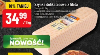 Szynka delikatesowa z fileta promocja w POLOmarket