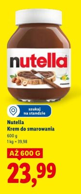 Krem do smarowania  promocja w Lidl