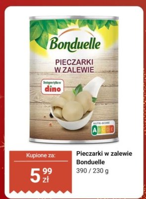 Pieczarki w zalewie  promocja w Dino