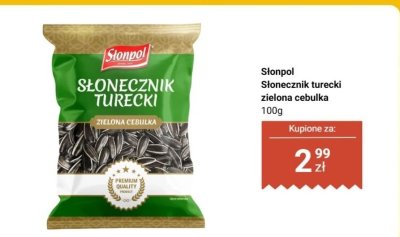 Słonecznik turecki zielona cebulka promocja w Dino