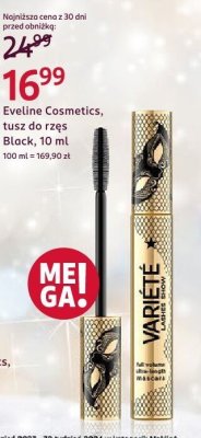 Tusz do rzęs Black promocja w Rossmann
