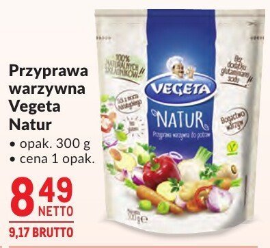 Przyprawa warzywna Vegeta Natur promocja w Makro