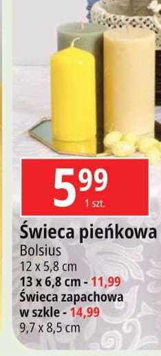 艢wieca zapachowa w szkle Bolsius promocja