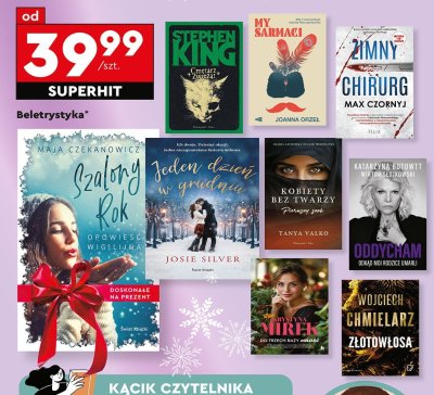 Książka beletrystyka, wszystkie rodzaje - cena od promocja w Biedronka