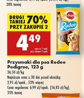 Przysmak dla psa Pedigree rodeo promocja