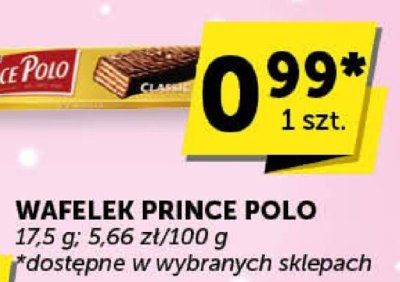 Wafelek Prince Polo promocja w Euro Sklep
