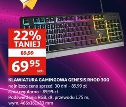 Klawiatura rhod 300 nkd-1528 Genesis promocja