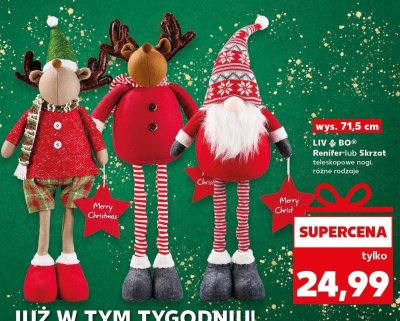 Renifer lub Skrzat teleskopowe nogi, różne rodzaje promocja w Kaufland