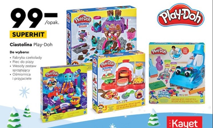 Ciastolina weso艂y zestaw sprz膮taj膮cy Play-doh promocja