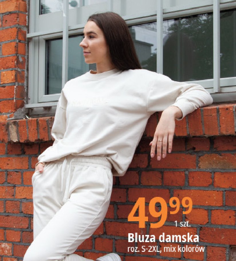 Bluza damska s-2xl promocja w Leclerc