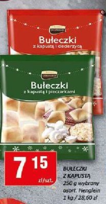 Bułeczki z kapustą i pieczarkami 230 g promocja w Chorten