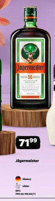 Likier Jägermeister promocja w Netto