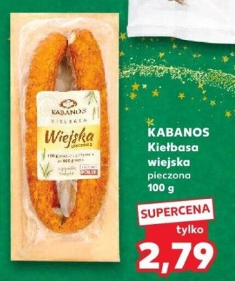 Kielbasa wiejska pieczona promocja w Kaufland