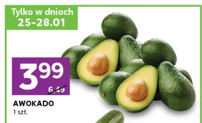 Awokado 1 szt. promocja w Stokrotka