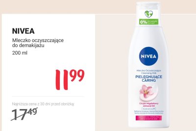 Mleczko oczyszczające do demakijażu promocja w Rossmann
