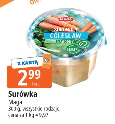 Sur贸wka coleslaw promocja w Leclerc