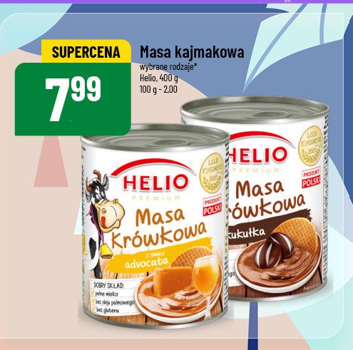 Masa krówkowa advocat Helio promocja w POLOmarket