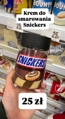 Krem do smarowania Snickers promocja w Dealz