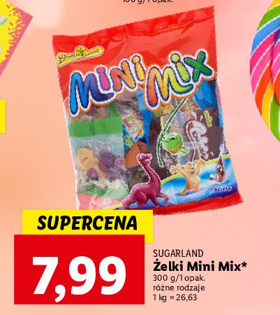 Żelki mini mix Sugar land promocje