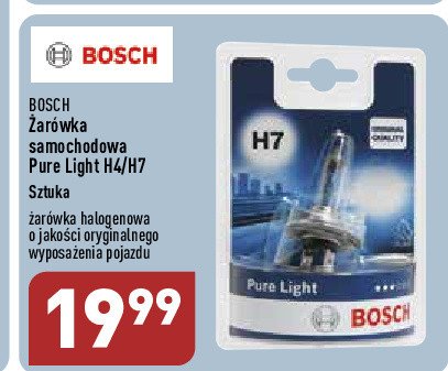 Żarówka samochodowa h7 Bosch promocja