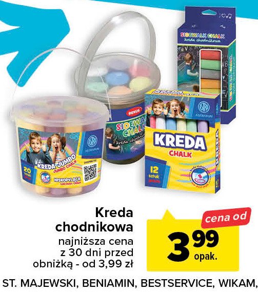 Kreda chodnikowa jumbo Astra promocja