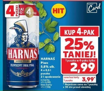 Piwo Harna艣 jasne pe艂ne promocja