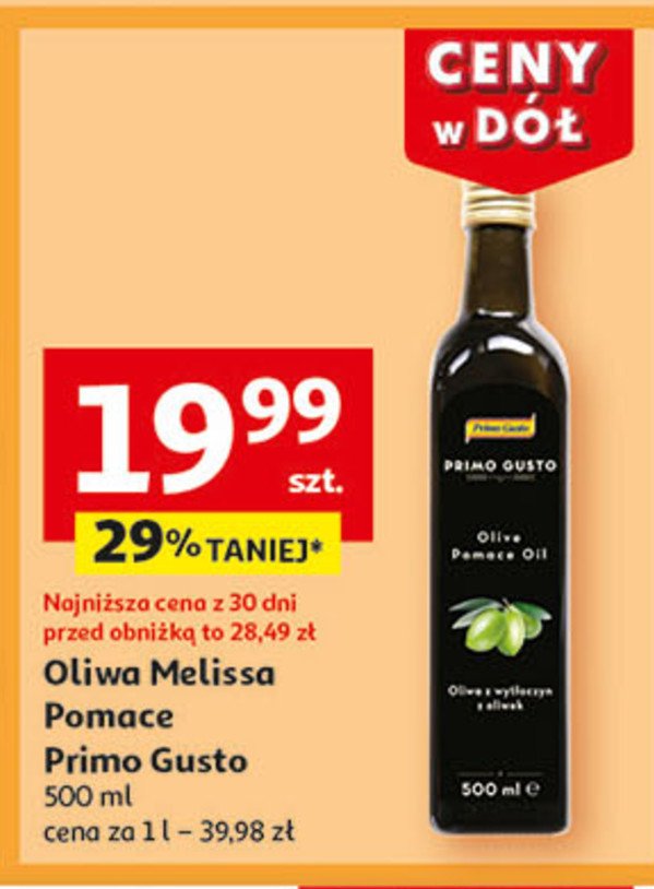 Oliwa Primo gusto promocja