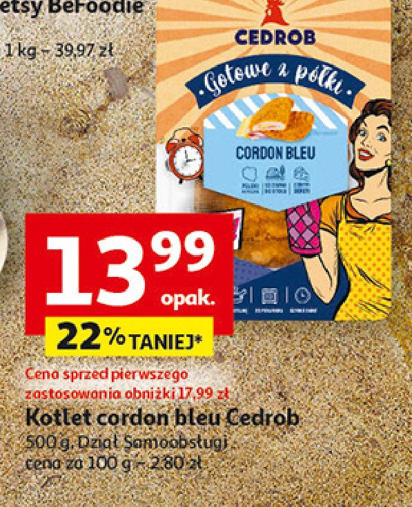 Cordon bleu Cedrob promocja