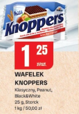 Wafelek Knoppers promocja w Chorten