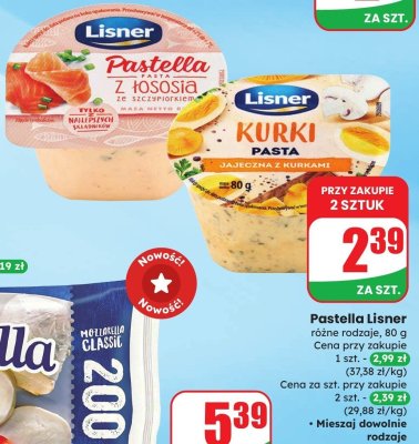 Pastella Lisner różne rodzaje promocja w Dino
