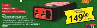 Powerbank Rozbuchowy Yato promocja w Selgros