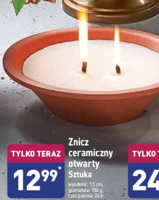 Znicz ceramiczny 700 g 24 h promocja