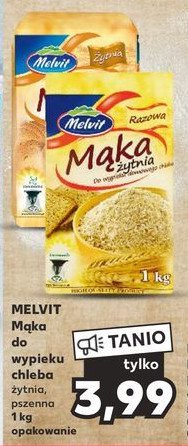 Mąka do wypieku domowego chleba Melvit promocja