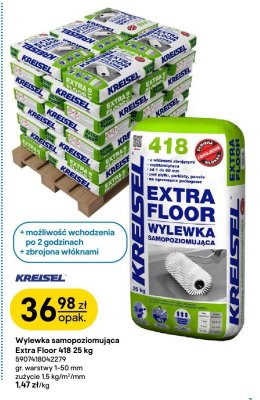Wylewka samopoziomująca Extra Floor 418 25 kg Kreisel promocja w Castorama