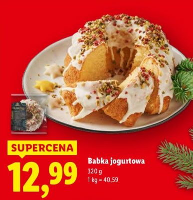 Babka jogurtowa promocja w Lidl