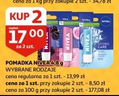 Pomadka blackberry shine Nivea promocja