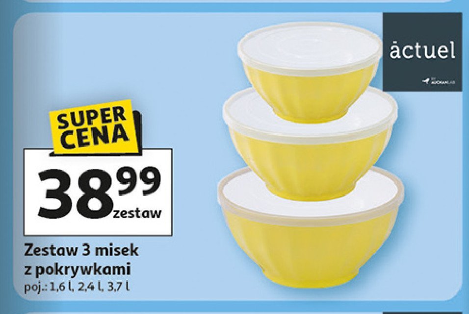 Zestaw misek Actuel promocja