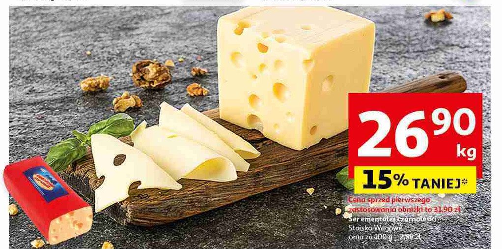 Ser emmentaler czarnoleski promocja