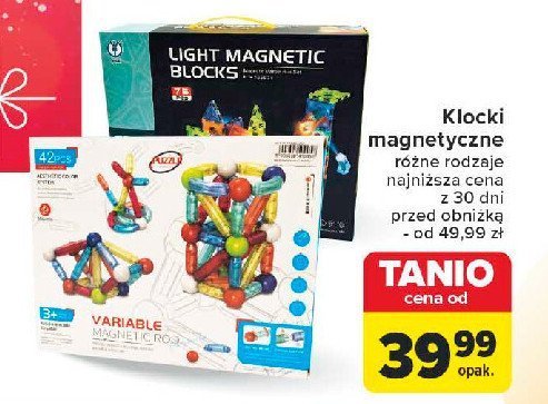 Klocki magnetyczne promocja w Carrefour