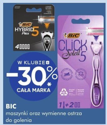 Bic maszynki oraz wymienne ostrza do golenia promocja w Super-Pharm