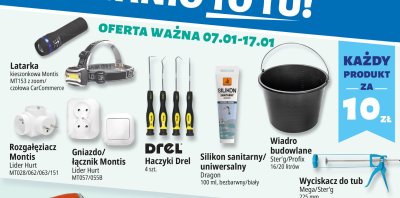 Latarka kieszonkowa Montis MT153 z zoom/czołowa CarCommerce promocja w Leclerc
